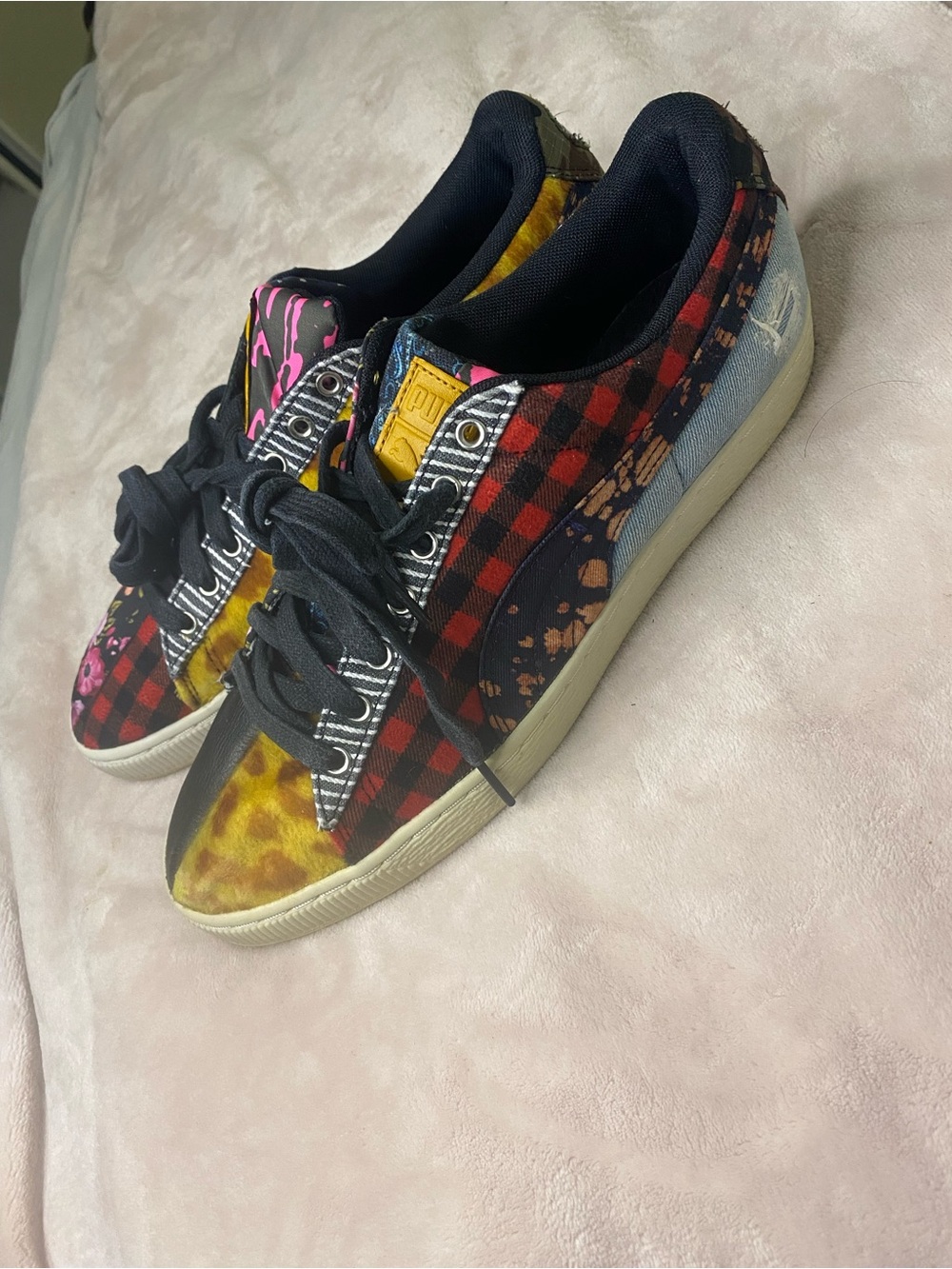 PUMA Court Culture Multicolor Mens Shoes Size 10.5